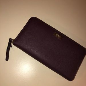 Kate Spade Wallet (deep plum)